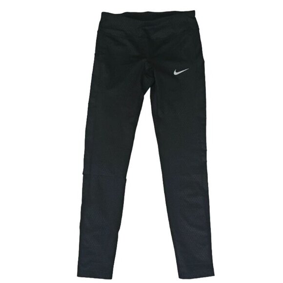 Nike Pants - NIKE Dri-Fit Women's Activewear Black Pattern Yoga Leggings Size Small